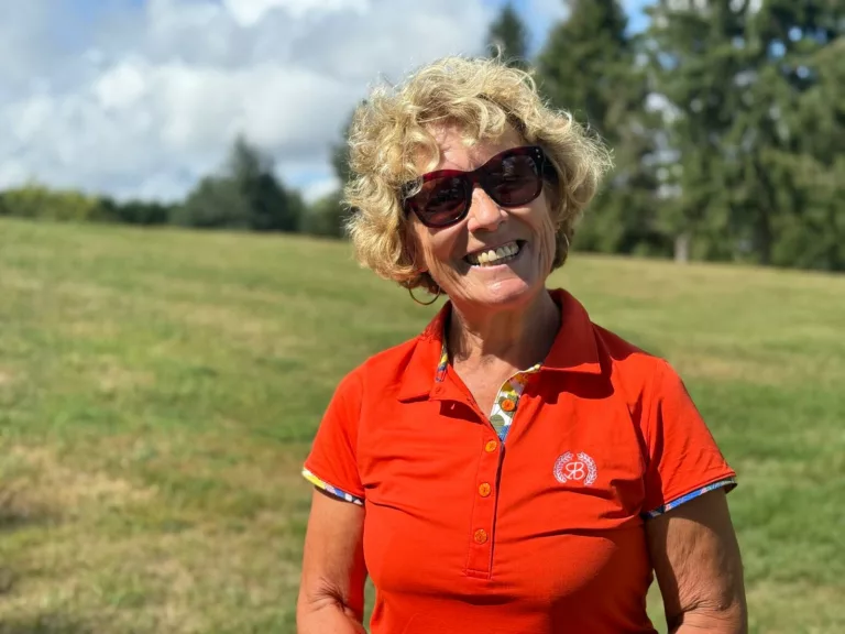 De l’autre côté du green avec Claire-Marie 