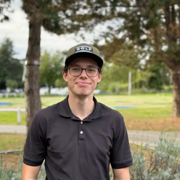 De l’autre côté du green avec Robin 