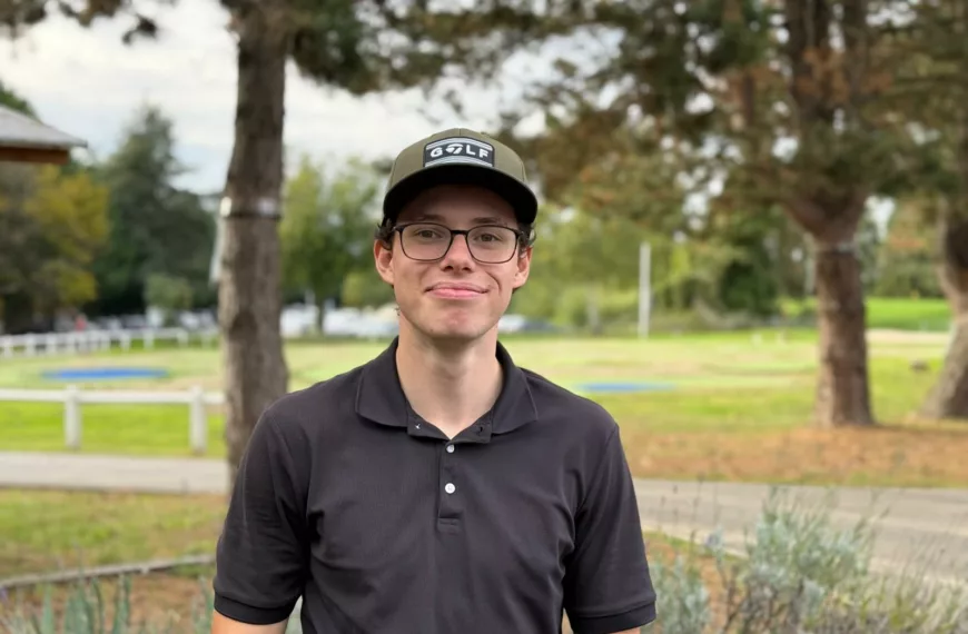 De l’autre côté du green avec Robin