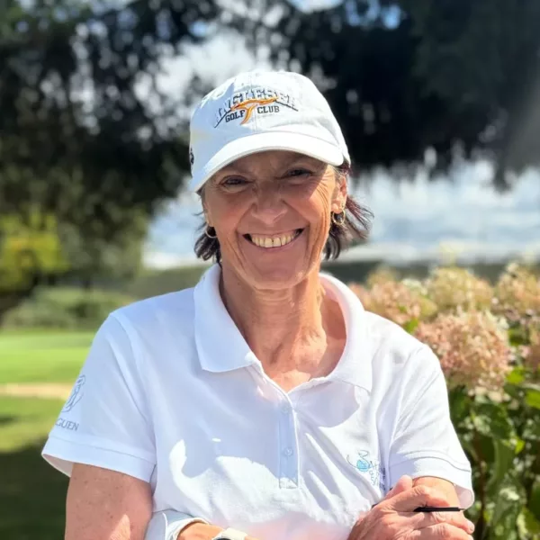 De l’autre côté du green avec Caroline 