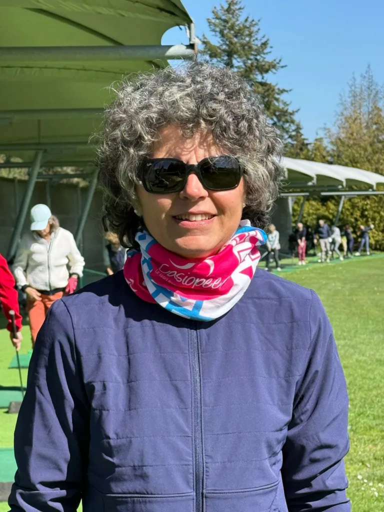 De l’autre côté du green avec Sandrine 