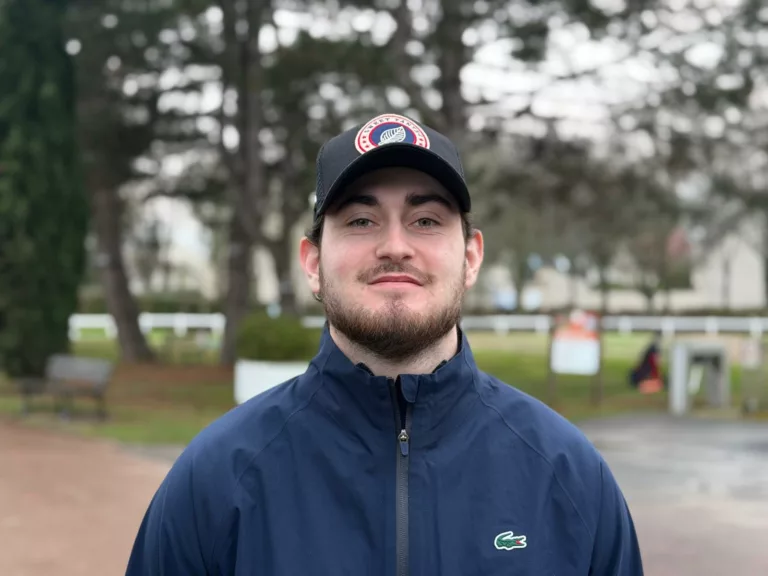 De l’autre côté du green avec Sacha 